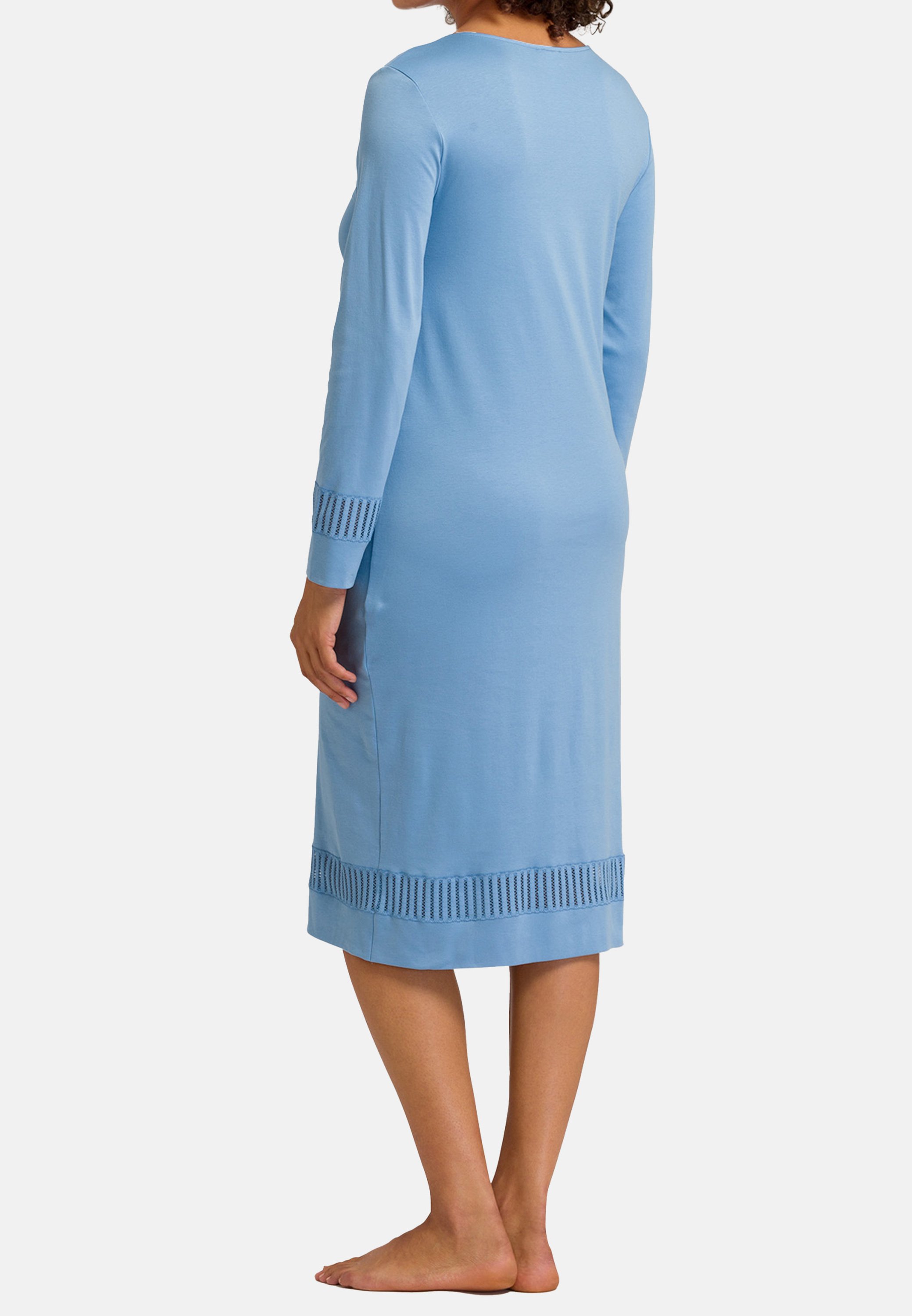 Hanro Camicia da notte bonnie blue blu Zalando