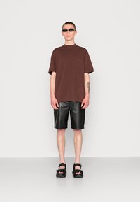 Samsøe Samsøe NORSBRO - T-shirt básica - brown stone