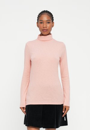 TURTLENECK - Top s dlhým rukávom - rose powder