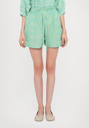 CARY - Shorts - green/blue