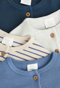 Next 4 PACK - REGULAR FIT - Long sleeved top - blue stripe