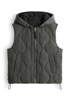 OPUS, RELAXED FIT - Waistcoat - sage grey