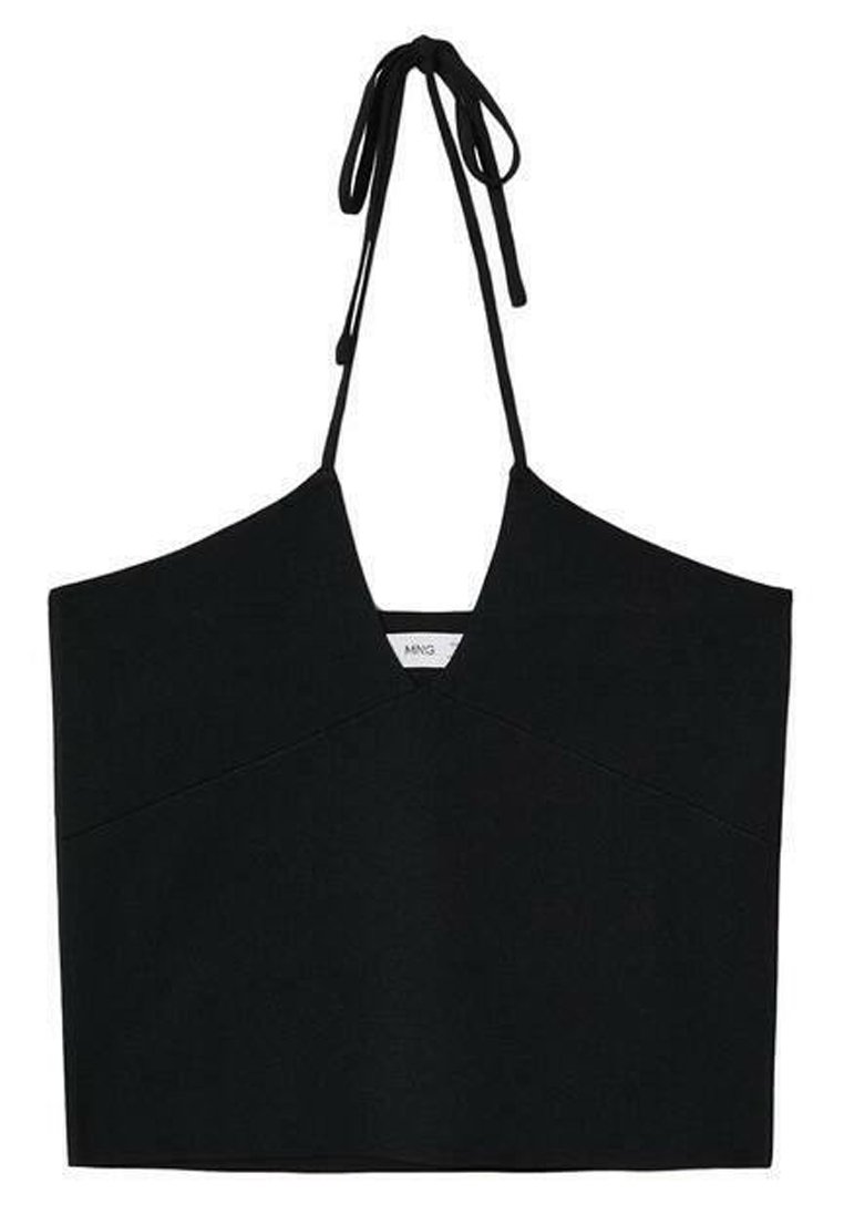 Damen T-Shirts | Mango ALBERTA Top schwarz - HO13866 Damen T-Shirts | Mango ALBERTA Top schwarz - HO13866
