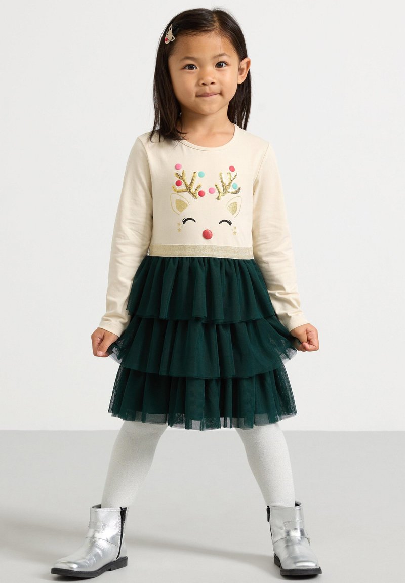 Lindex XMAS FUN - Juhlamekko - dark green