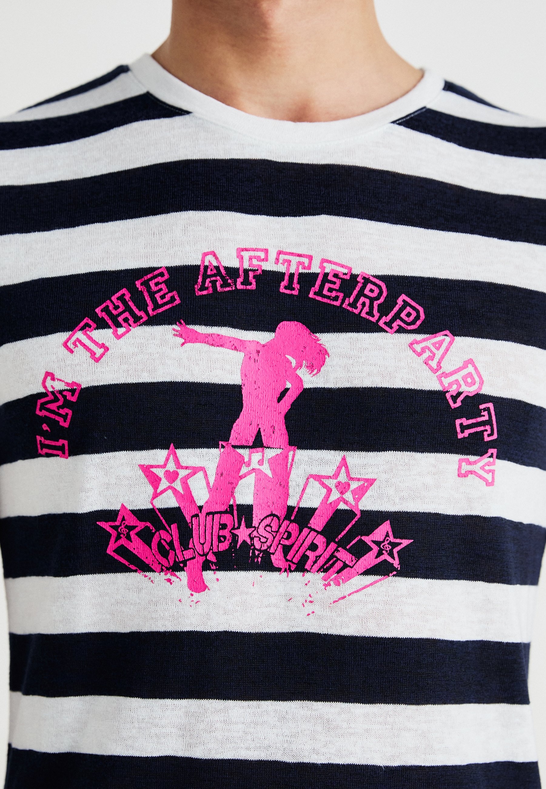 J aded LondonI LOVE REJECTION ゼブラカットソー Rejection Layered Top | Jaded London | Clothing