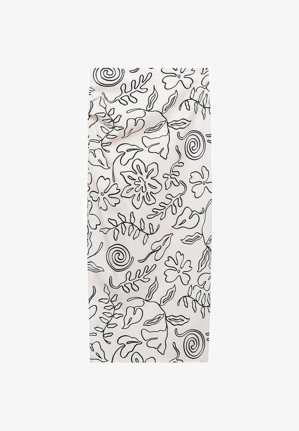 SLIT PRINTED LONG - Maxi skirt3