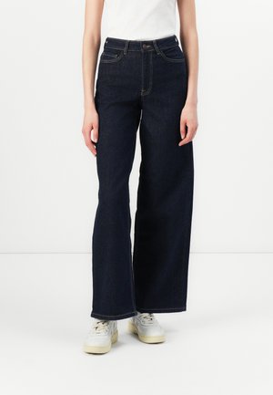 JDYFELINA FINA  - Džinsi ar platām starām - dark blue denim