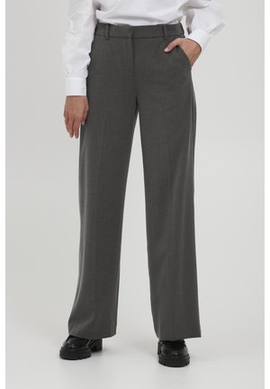 BYDanta - Pantaloni - dark grey melange