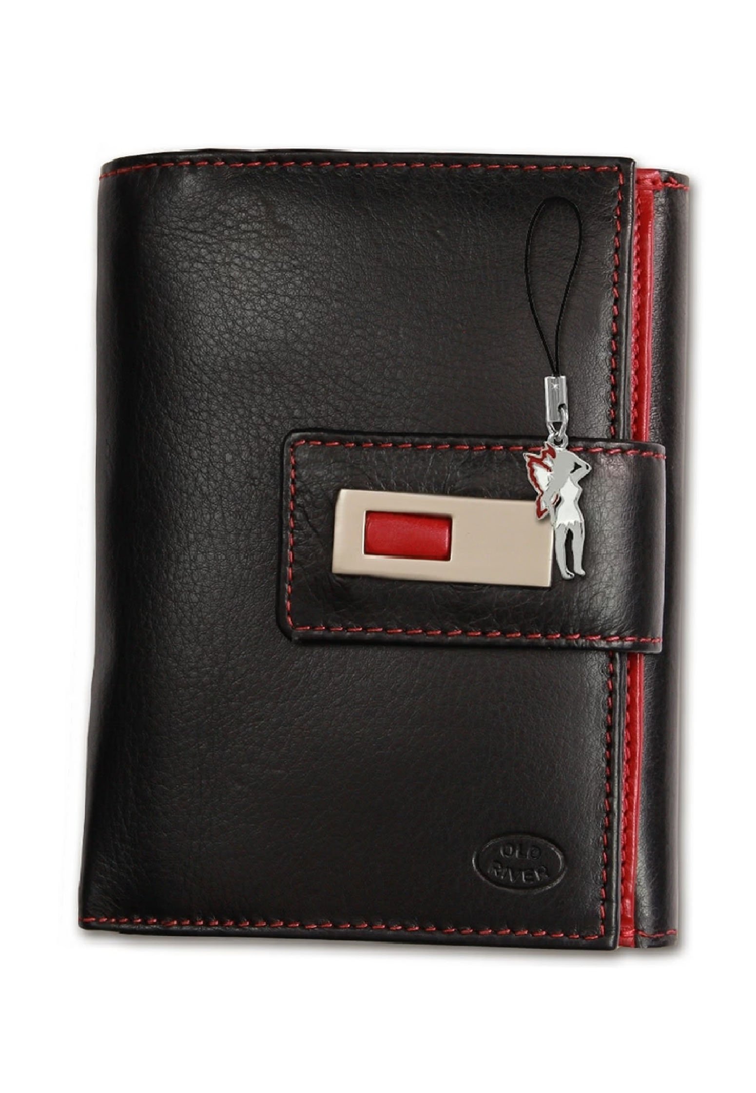 DrachenLeder Brieftasche Aus Echtem Leder – Braun, 12,5x9,5x2 Cm, Mit Münzfach & Reißverschluss