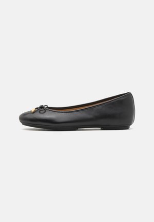 DELICATO BOW FLATS - Ballerina - black