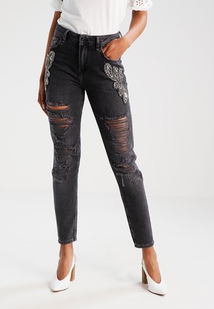 Jeans Slim Fit - destroyed denim
