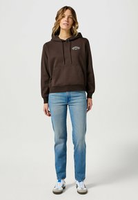 Wrangler REGULAR HOODIE - Felpa con cappuccio - mole