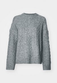 VMCOLETTE CREW NECK - Džemperis - medium grey melange
