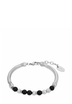 BEAD ACHAT - Pulsera - silber