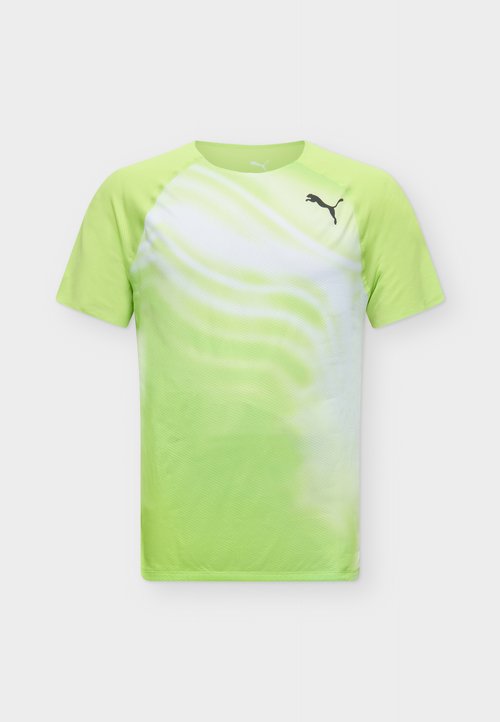 PUMA LIGHTSPEED GRAPHIC - Sports T-shirt - sunny lime — photo 5