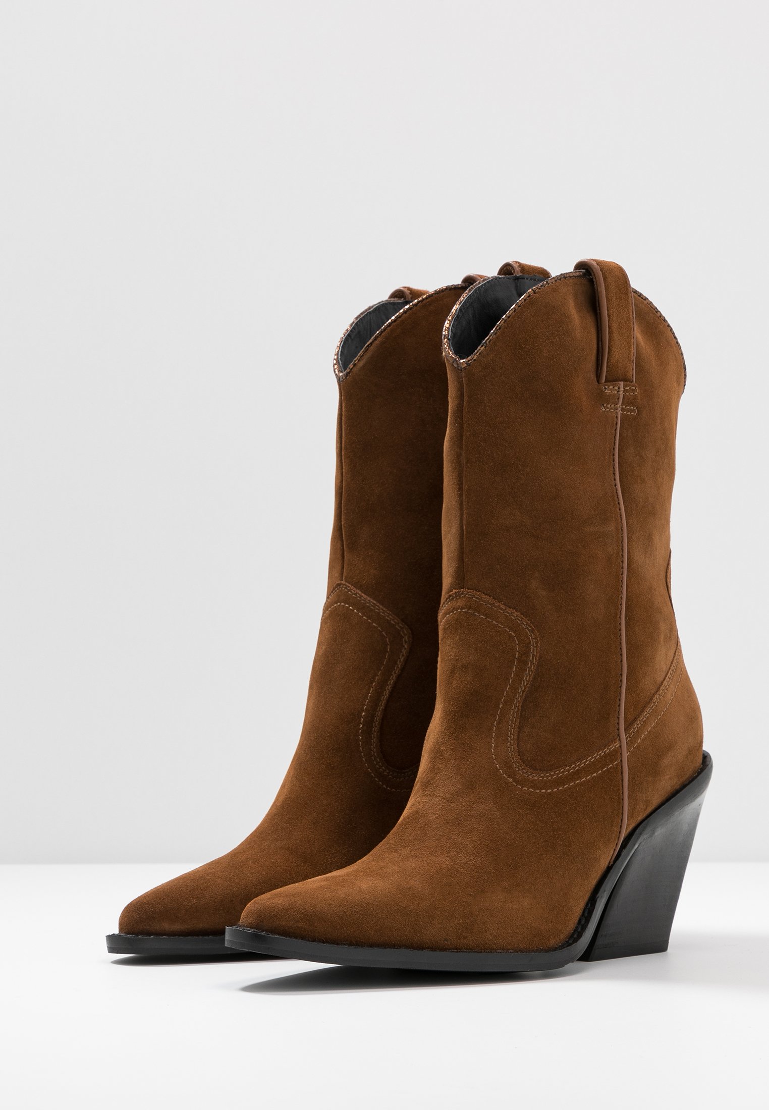 Bronx NEW KOLE Laarzen met hoge hak cognac Zalando.nl Bronx NEW KOLE Laarzen met hoge hak cognac Zalando.nl