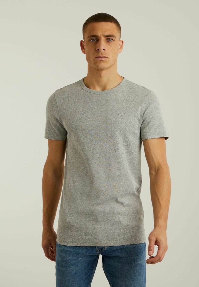 CHASIN' - BASE-B - T-shirt basic - light grey, Vergroten