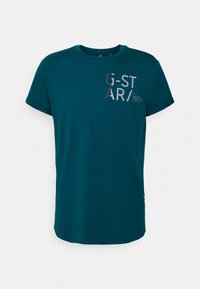 LASH SMALL GRAPHIC - T-shirt estampada - bright billet green