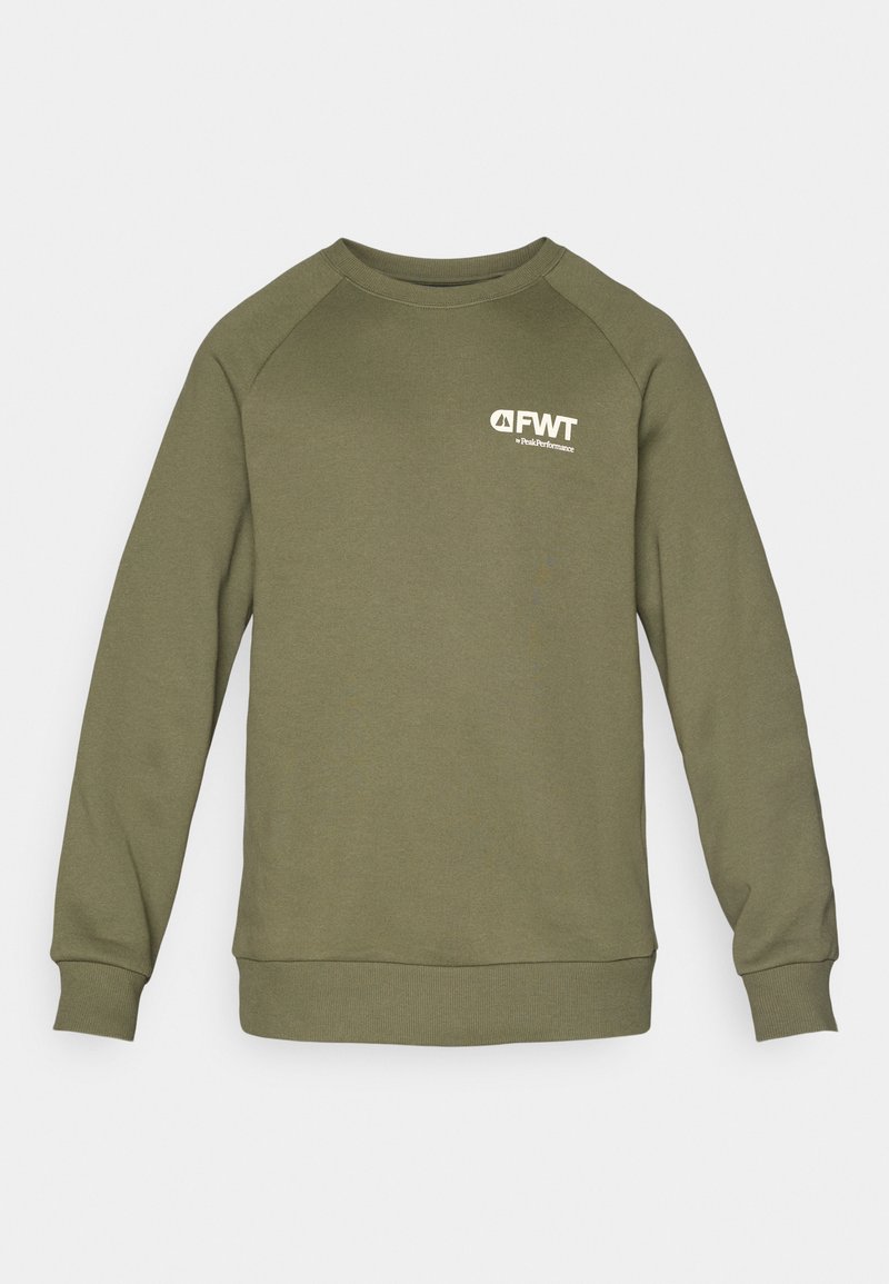 Peak Performance Sweater olijfgroen Peak Performance Sweater olijfgroen
