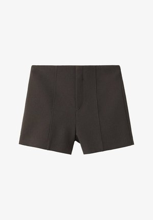 Mango, ADULT - Shorts - dark brown