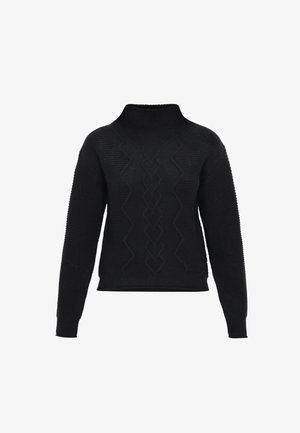 DreiMaster, DREIMASTER SWEATER - Strickpullover - black