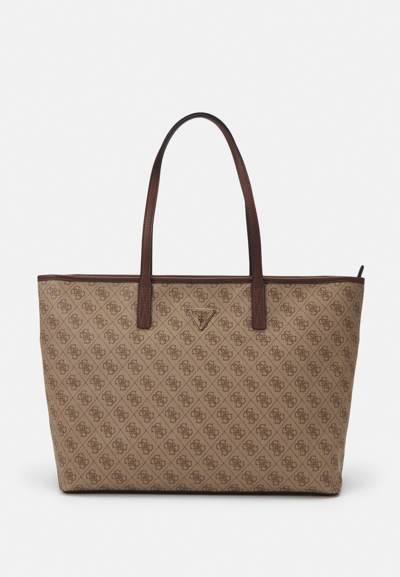 Guess - POWER PLAY LARGE TECH TOTE - Shopper - latte, Vergroten