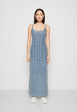 KELSEY CORSET DRESS - Maxikleid - blue snow wash