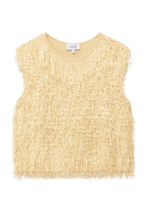 & OTHER STORIES, & OTHER STORIES FRINGED TOP - Top - cream