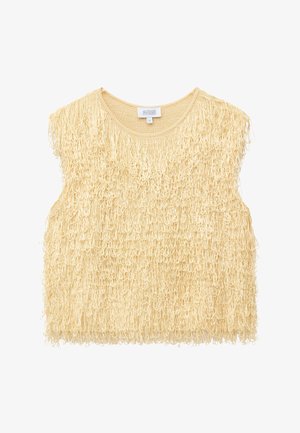 & OTHER STORIES, & OTHER STORIES FRINGED TOP - Top - cream