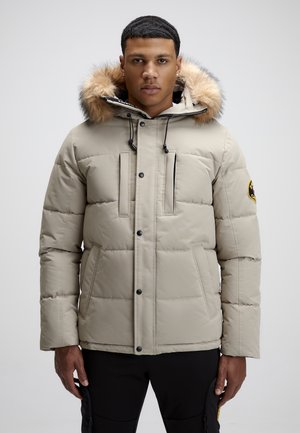 ZAVETTI CANADA OSHAWA 2.0 PUFFER PARKA JACKET - Téli dzseki - stone