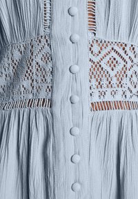 YAS YASMEZA LONG DRESS - Φόρεμα πουκάμισο - kentucky blue