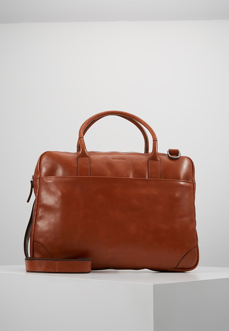 Royal RepubliQ EXPLORER LAPTOP BAG SINGLE - Mallette - cognac - ZALANDO.FR