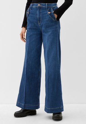 SURI - Flared Jeans - dunkelblau