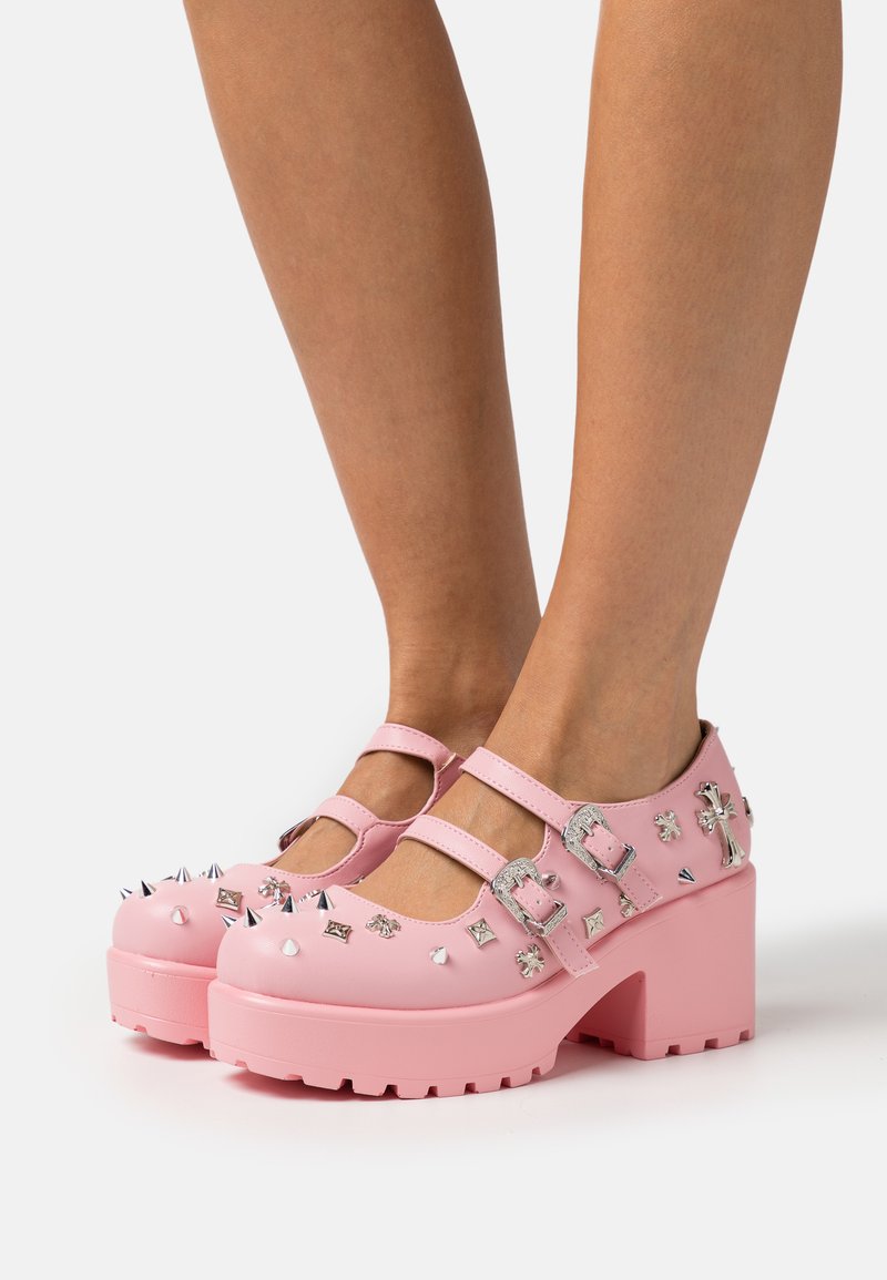 Koi Footwear DEVIL DOUBLE STRAP MARY JANES Classic heels pink Zalando