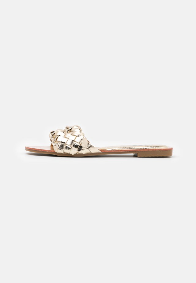 Mules - gold