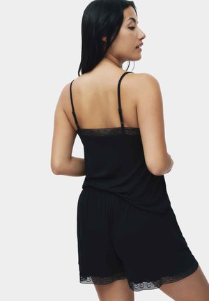 Marks & Spencer, TRIM SET - Nattøj sæt - black