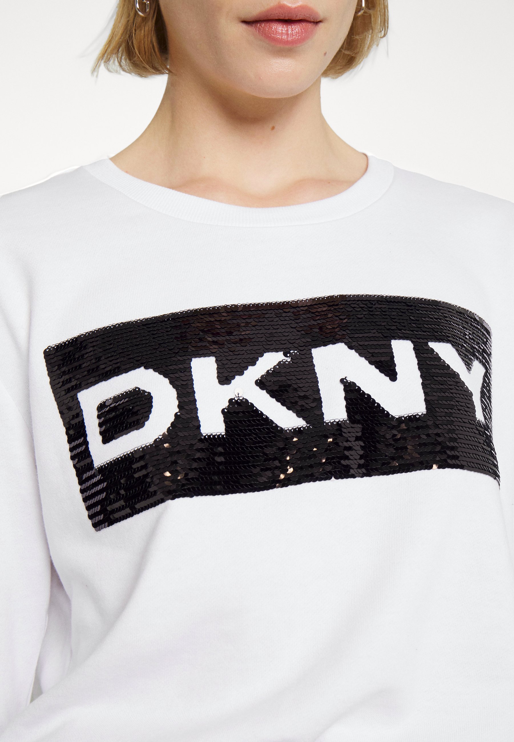 dkny sequin sweatshirt