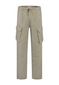 JAMES - Pantalon cargo - aluminium