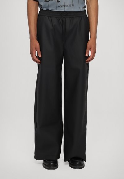 Han Kjøbenhavn RELAXED TRACK TROUSERS - Pantaloni - black
