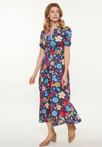 usha Vapaa-ajan mekko - blue multicolor