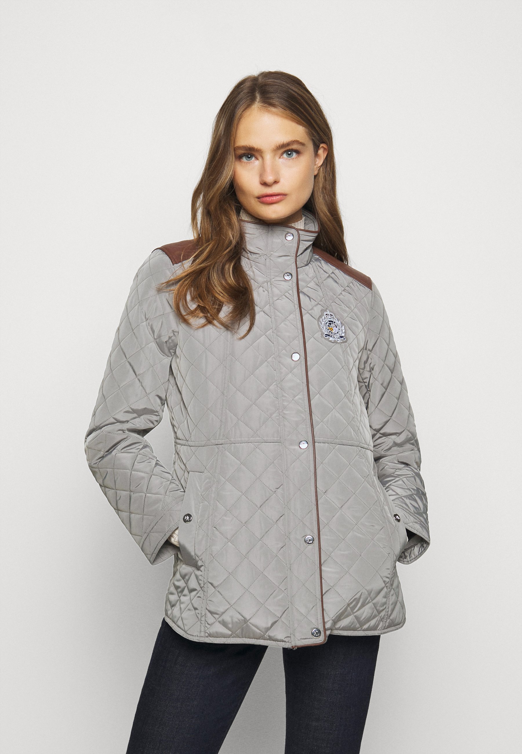 Lauren Ralph Lauren Kort kappa / rock - prince grey/grå - Zalando.se