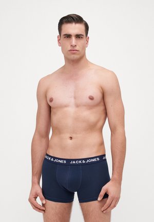 JACSOLID TRUNKS 12 PACK - Boxer brief - black/navy/dark grey melange