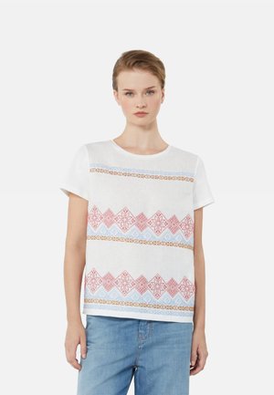 Weekend Max Mara, WKDGENIO - T-shirt con stampa - white