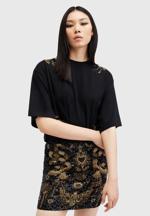 AllSaints ARTIA WING TEE - Camiseta estampada - black