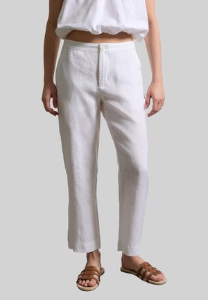 Stefanel Stoffhose - optical white