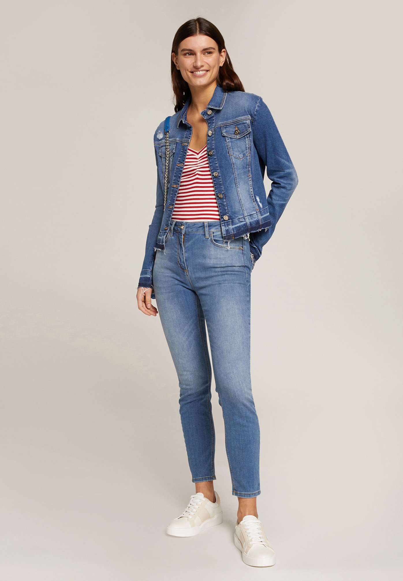 Motivi Giacca di jeans - blu - Zalando.it