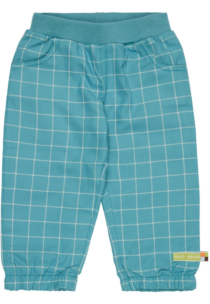 Loud + Proud Mädchen Karo Hose - GOTS Zertifiziert Bio Baumwolle