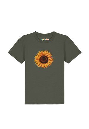 SONNENBLUME - T-shirt imprimé - khaki