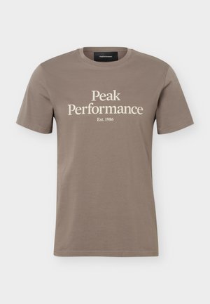 Peak Performance, ORIGINAL TEE MEN - T-Shirt print - terrain tan