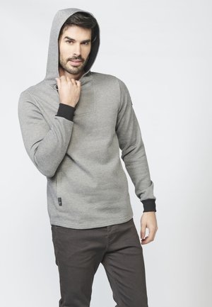 Koroshi - Felpa a maniche lunghe, con cappuccio, colore